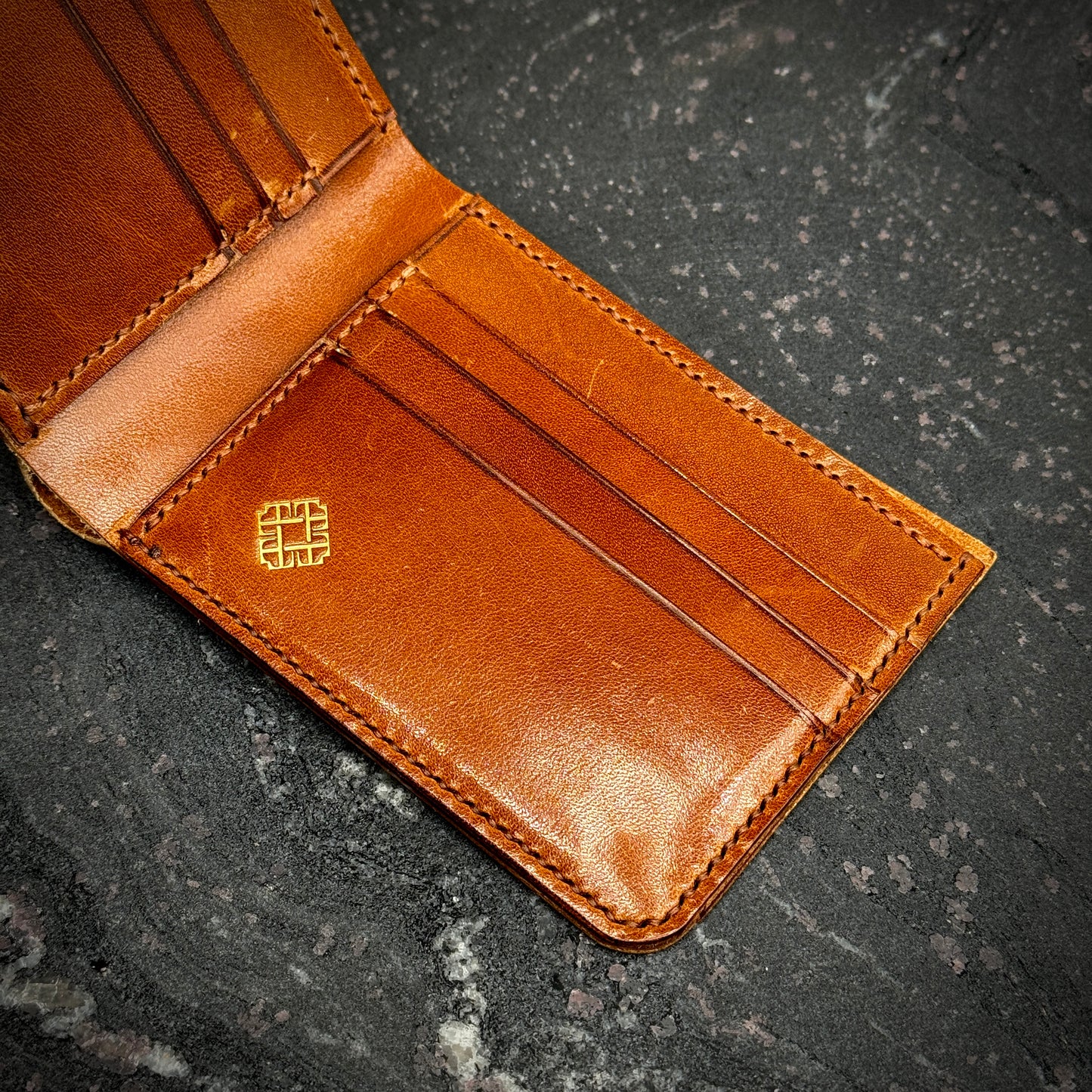 Traditional Harness Leather Bifold Wallet
